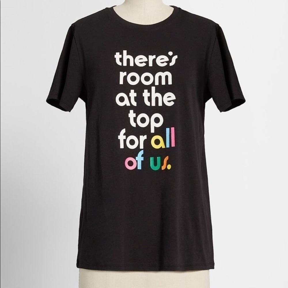 Modcloth NWT There's Room At the Top Graphic Tee M